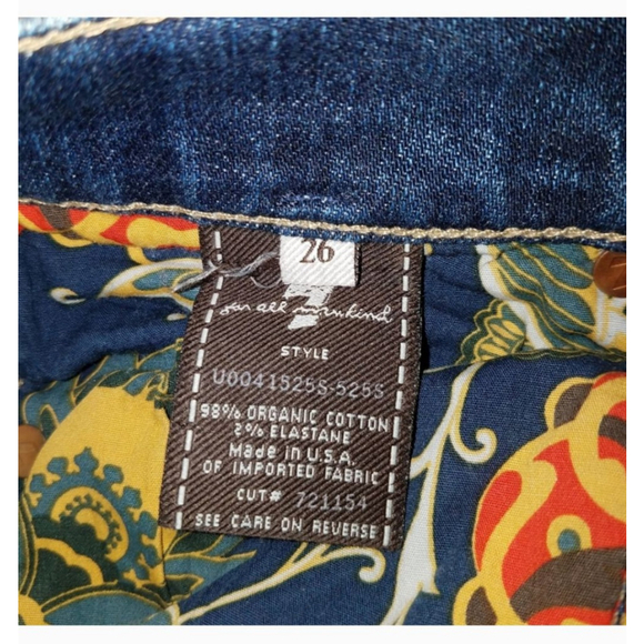 7 For All Mankind Women's Super Skinny Jeans Size 26 - Picture 11 of 12